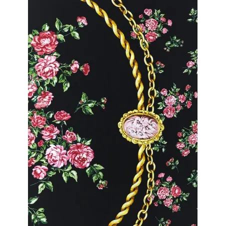 Dolce & Gabbana Mazzolini Di Rose Scarf - Dolce&Gabbana