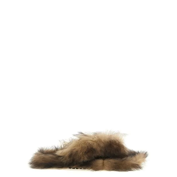 Dolce & Gabbana Sheepskin Sandals - Dolce&Gabbana
