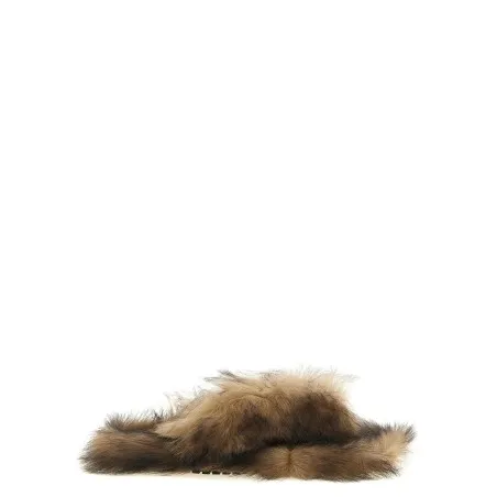 Dolce & Gabbana Sheepskin Sandals - Dolce&Gabbana