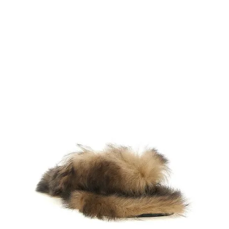 Dolce & Gabbana Sheepskin Sandals - Dolce&Gabbana