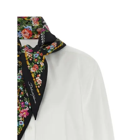 Dolce & Gabbana Shirt With Scarf - Dolce&Gabbana