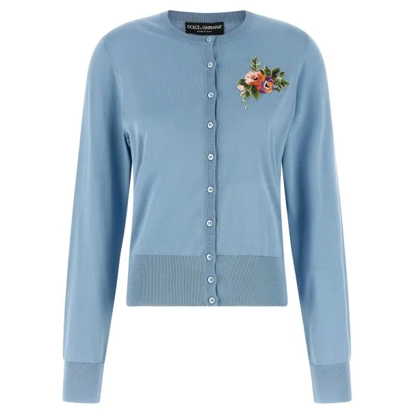 Dolce & Gabbana Floral Embroidery Cardigan - Dolce&Gabbana