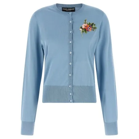 Dolce & Gabbana Floral Embroidery Cardigan - Dolce&Gabbana