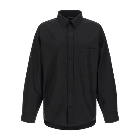 Balenciaga Logo Patch Shirt - BALENCIAGA