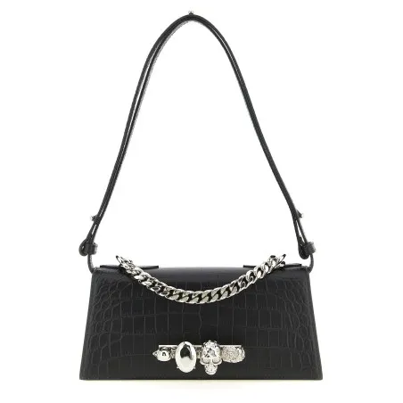 Alexander McQueen Jewelled Mini Shoulder Bag - 