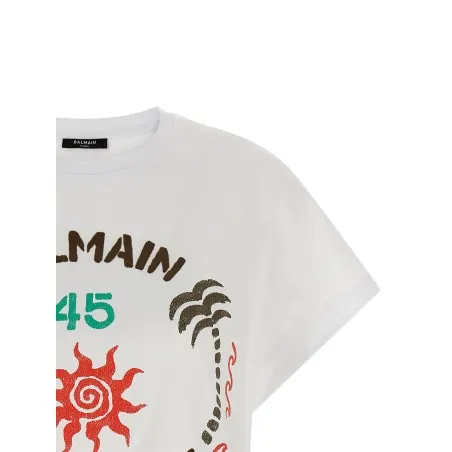 Balmain Club 45 Print T-shirt - BALMAIN