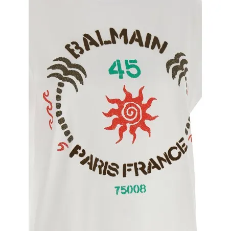 Balmain Club 45 Print T-shirt - BALMAIN