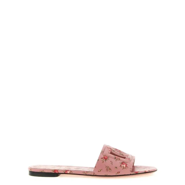 Dolce & Gabbana Leather Slides - Dolce&Gabbana