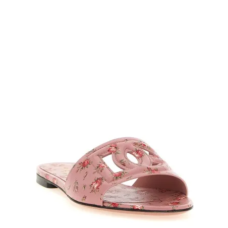 Dolce & Gabbana Leather Slides - Dolce&Gabbana