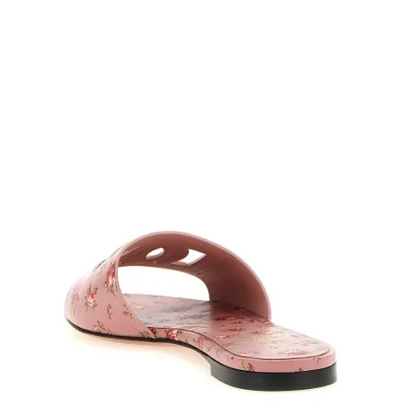 Dolce & Gabbana Leather Slides - Dolce&Gabbana