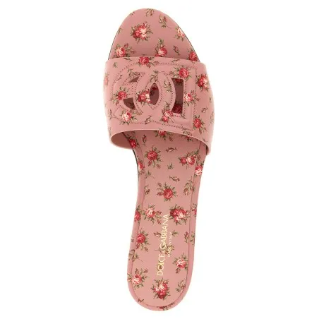 Dolce & Gabbana Leather Slides - Dolce&Gabbana