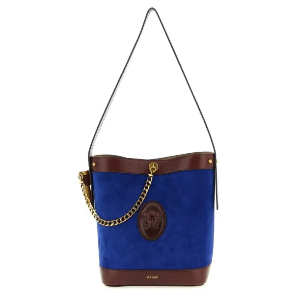 Versace Pivot Small Bucket Bag - VERSACE