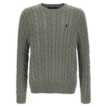 Polo Ralph Lauren Cotton Braided Sweater - RALPH LAUREN
