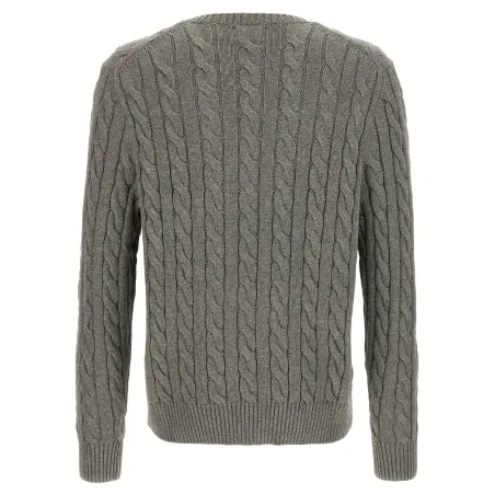 Polo Ralph Lauren Cotton Braided Sweater - RALPH LAUREN