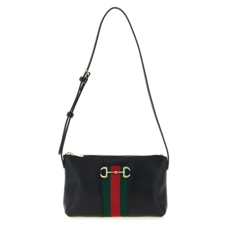 Gucci Horsebit Web Shoulder Bag - Gucci