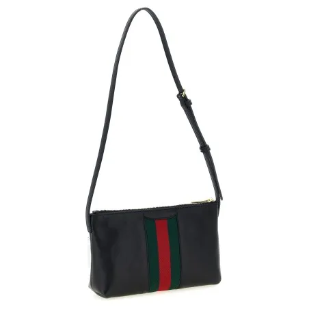 Gucci Horsebit Web Shoulder Bag - Gucci