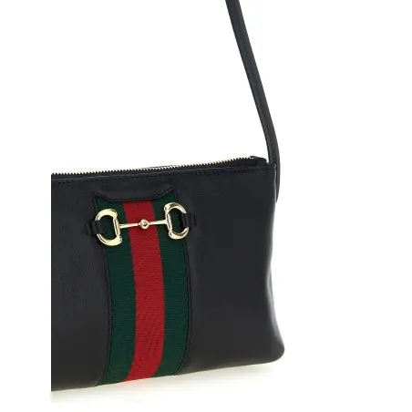 Gucci Horsebit Web Shoulder Bag - Gucci