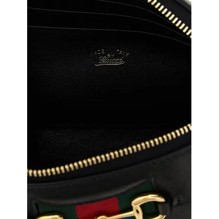 Gucci Horsebit Web Shoulder Bag - Gucci