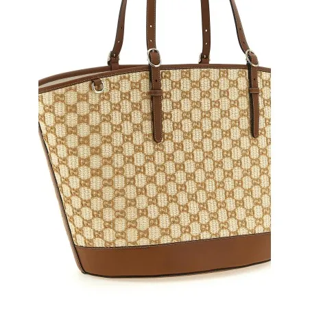 Gucci Large Woven Shopping Bag - Gucci