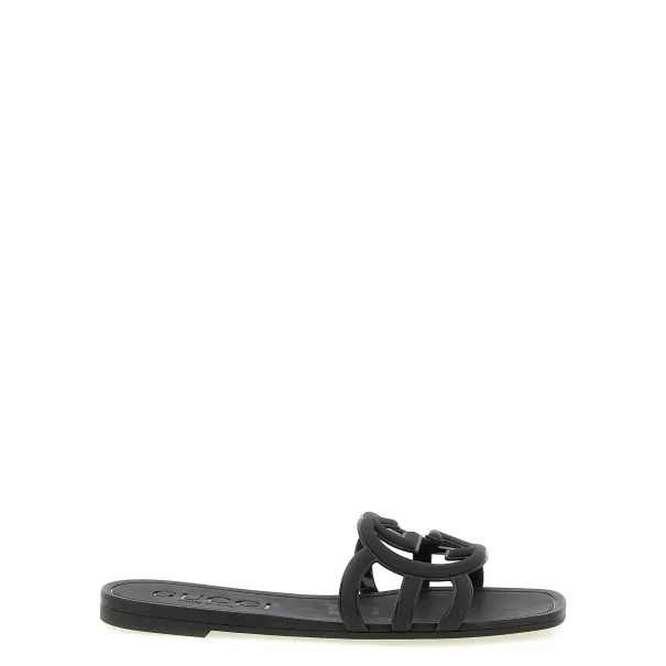 Incrocio Gg Sandals - Gucci Lido Line - Gucci