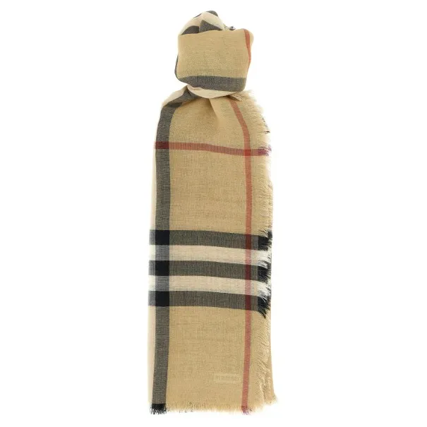 Burberry Check Reversible Scarf - BURBERRY