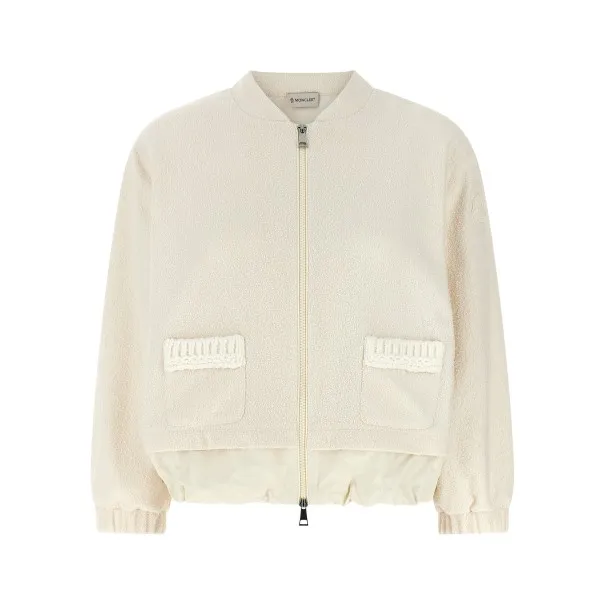 Moncler Bouclé Cardigan - MONCLER