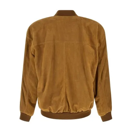 Saint Laurent Suede Bomber Jacket - Yves Saint Laurent