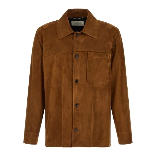 Saint Laurent Suede Overshirt - Yves Saint Laurent