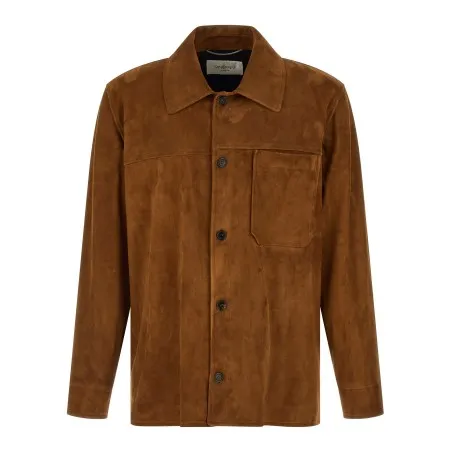 Saint Laurent Suede Overshirt - Yves Saint Laurent