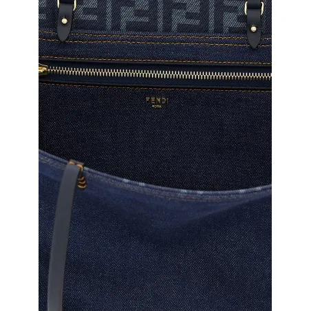 Fendi Roll Medium Reversible Shopping Bag - FENDI