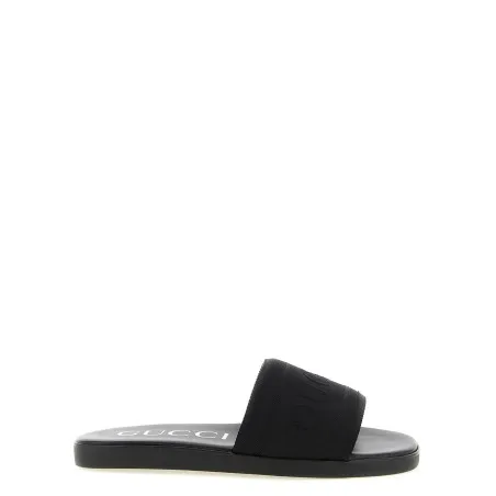 Gucci Jacquard Logo Slides - Gucci