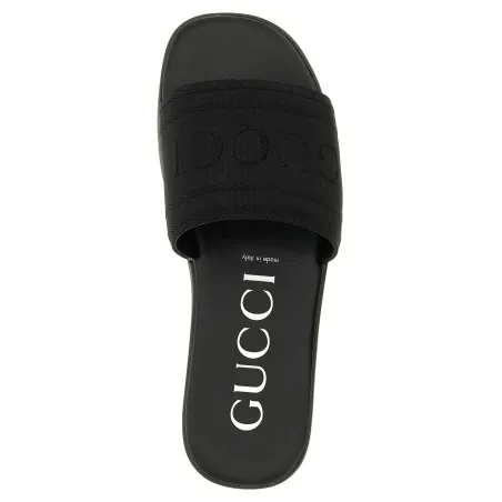Gucci Jacquard Logo Slides - Gucci