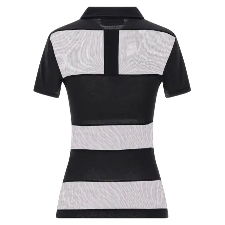 Coperni ‘sheer Striped’ Polo Shirt - Coperni