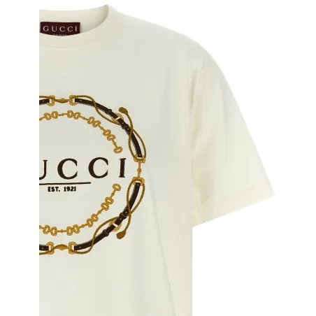 Briglie Gucci Est 1921 T-shirt - Gucci
