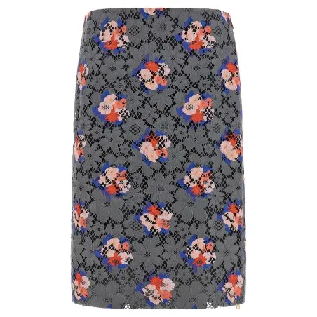 Fendi Bouquet Lace Skirt - FENDI