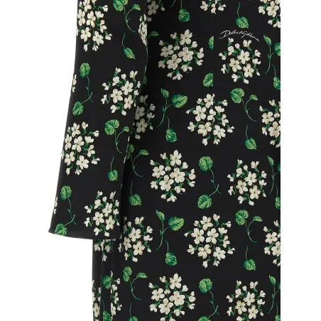 Dolce & Gabbana Flower Print Dress - Dolce&Gabbana