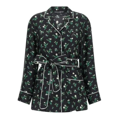 Dolce & Gabbana Roselline And Lily Of The Lilies Of The Flowers Printed Shirt - Dolce&Gabbana