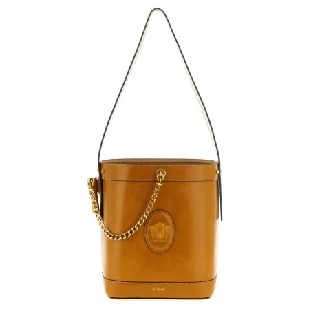 Versace Pivot Small Bucket Bag - VERSACE