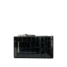 Alexander McQueen Skull zipped leather card case - 