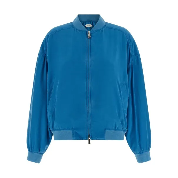 Versace Silk Poplin Blouson - VERSACE