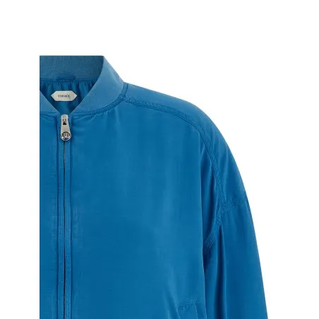 Versace Silk Poplin Blouson - VERSACE