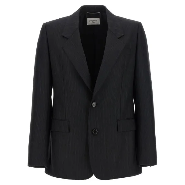 Saint Laurent Pinstripe Blazer - Yves Saint Laurent