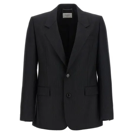 Saint Laurent Pinstripe Blazer - Yves Saint Laurent