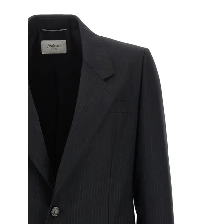 Saint Laurent Pinstripe Blazer - Yves Saint Laurent