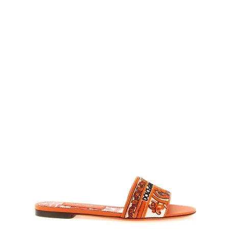 Dolce & Gabbana Bianca Slides - Dolce&Gabbana
