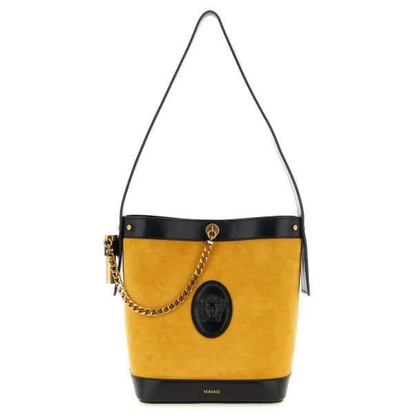 Versace Pivot Small Bucket Bag - VERSACE