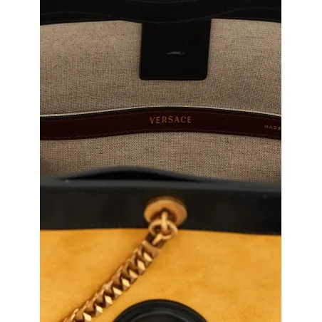 Versace Pivot Small Bucket Bag - VERSACE