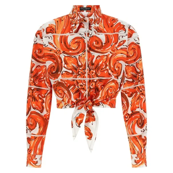 Dolce & Gabbana Maiolica Shirt - Dolce&Gabbana