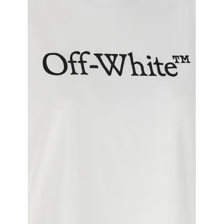 Off White Big Logo Bookish T-shirt - OFF WHITE