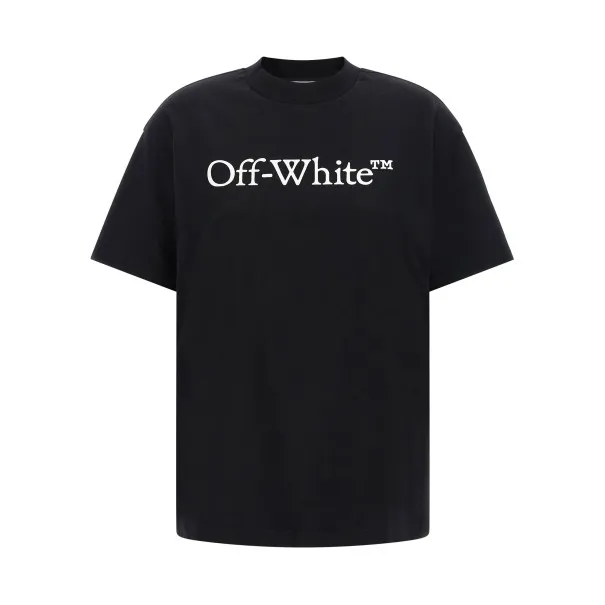 Off White Big Logo Bookish T-shirt - OFF WHITE